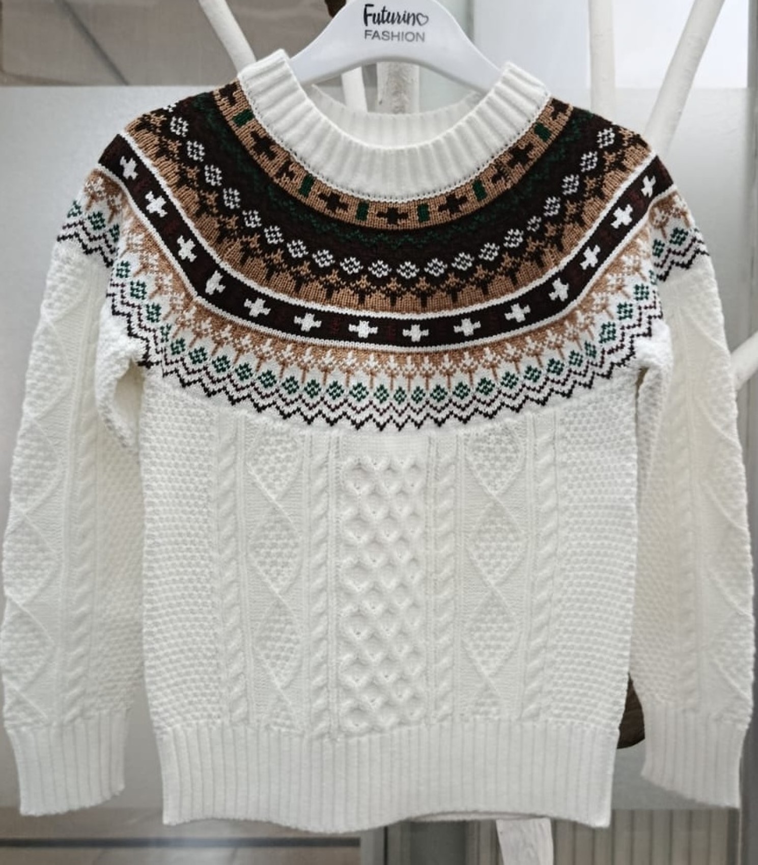 boys fair isle jumper