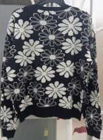 ladies button cardi