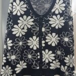 ladies button cardi