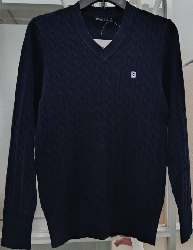 ladies v neck jumper