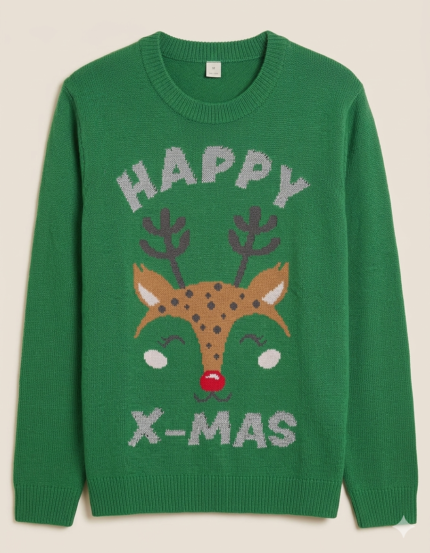 mens x mas jumper