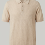 men's jacquard polo